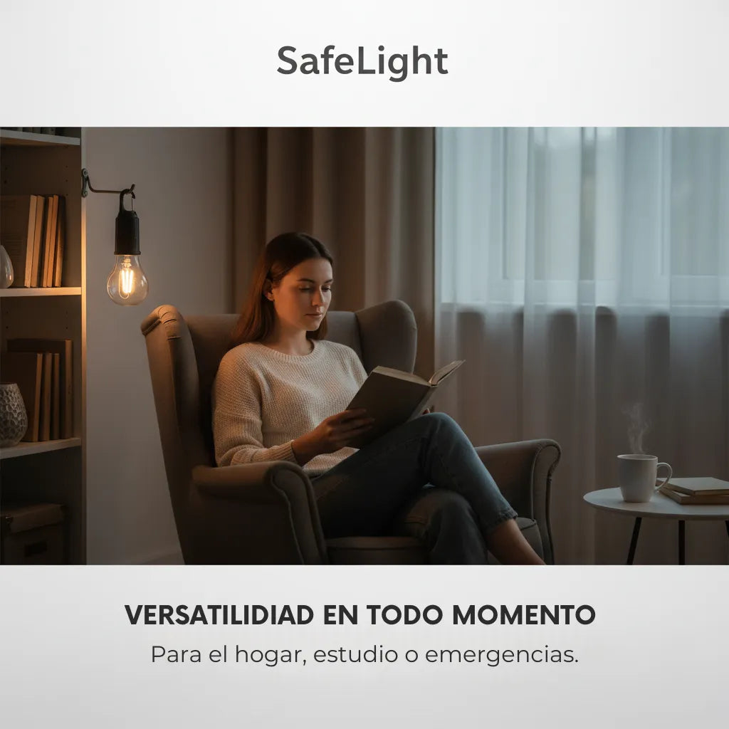 SafeLight Lampara a prueba de GOLPES I OFERTA 2X1