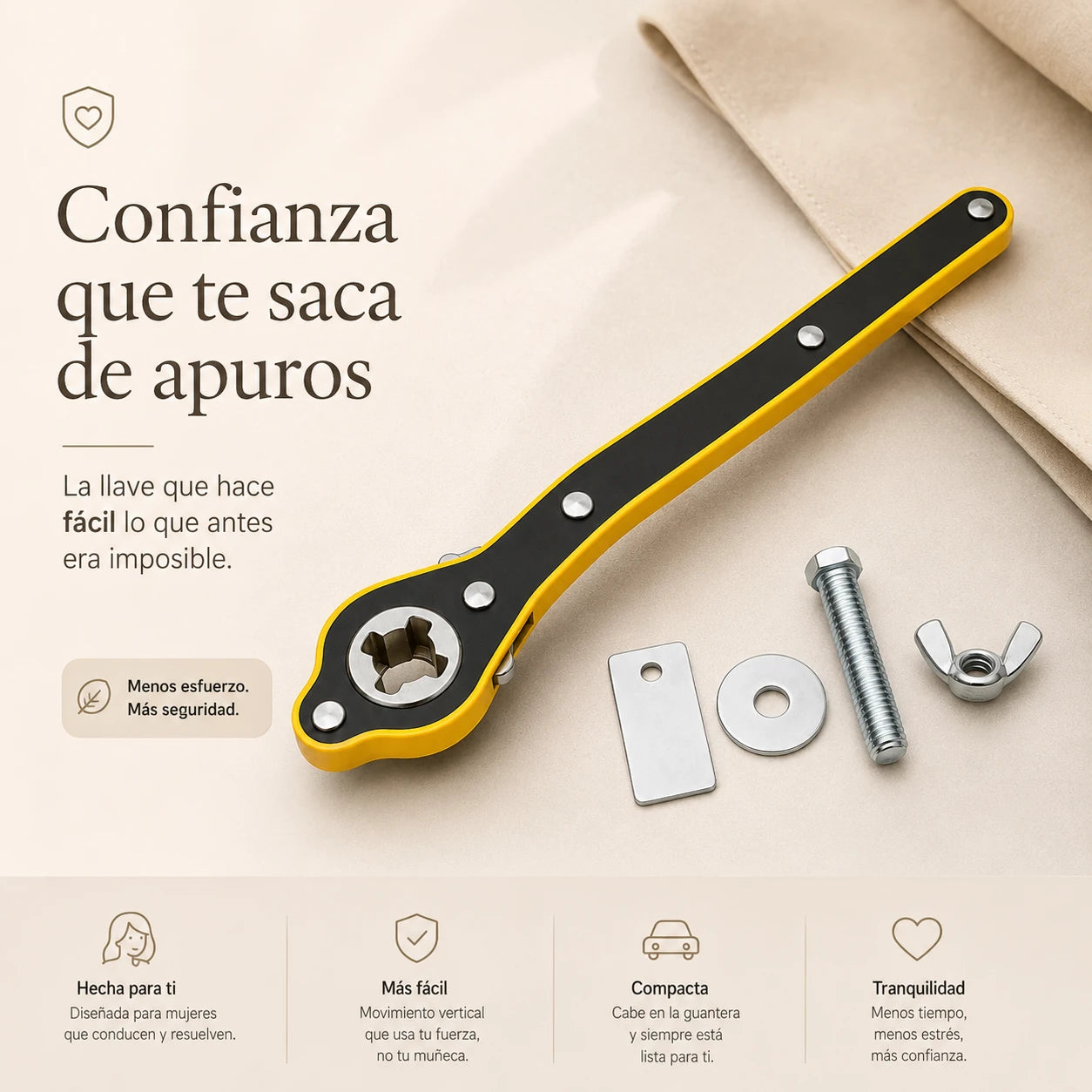 Llave Rache — La Llave que Necesita Todo Kit de Carretera