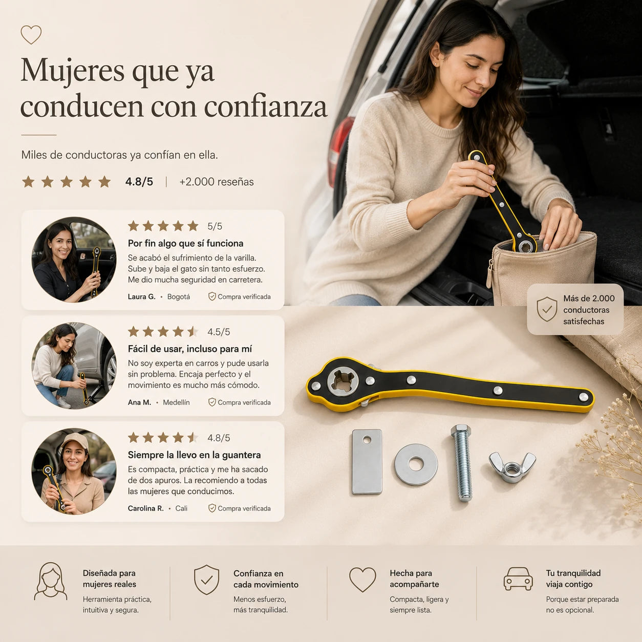 Llave Rache — La Llave que Necesita Todo Kit de Carretera