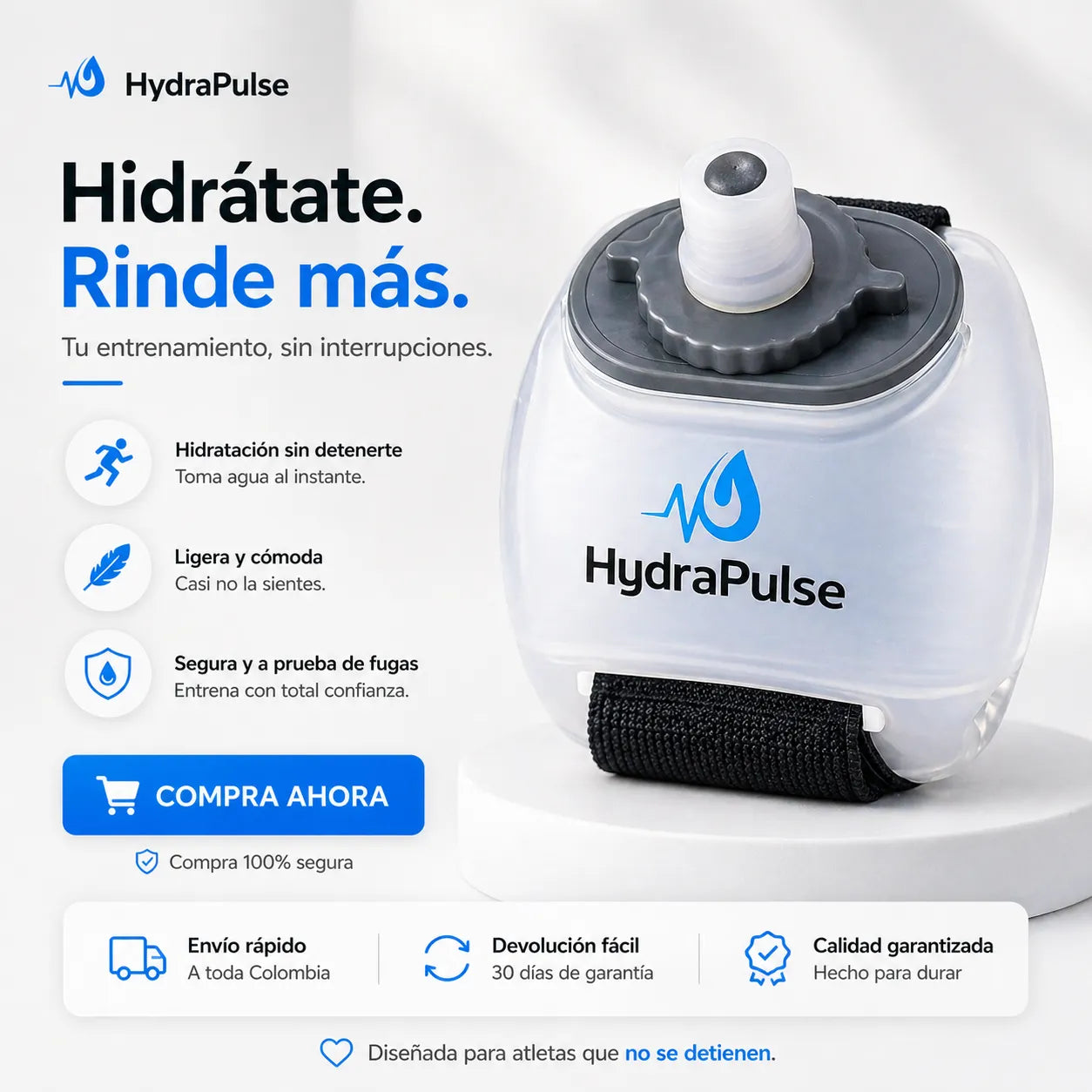 HydraPulse - Rendimiento sin interrupciones.